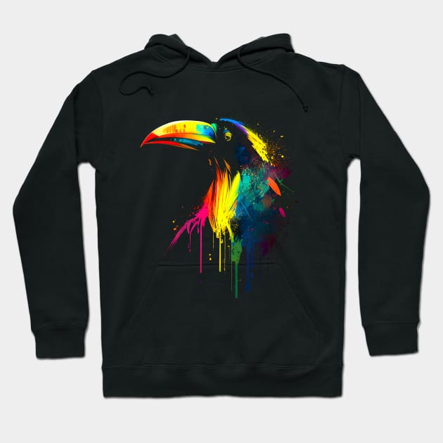 Colorful Toucan #2 Hoodie by Butterfly Venom